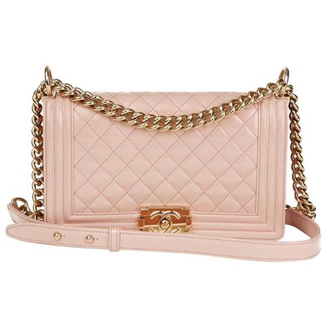 chanel butt bag pink|CHANEL Calfskin Quilted Medium Boy Flap Pink .